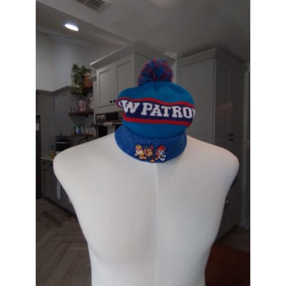 Nickelodeon Paw Patrol Blue Beanie 2T-5T, Kids Winter Hat, Toddler‎ Headwear - Picture 1 of 5